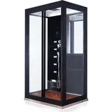 Home Deluxe Dampfdusche BLACK Luxory XL - Home Deluxe