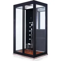 Home Deluxe Dampfdusche BLACK Luxory XL - Home Deluxe