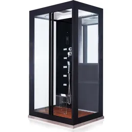 Home Deluxe Dampfdusche BLACK Luxory XL - Home Deluxe