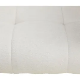Homestyle4u Polsterstuhl Bouclé beige drehbar 4er Set