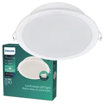 Philips Einbaustrahler 1x 12,5W Ø 14 cm warmweiß