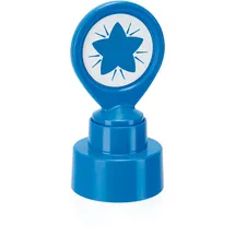 Colop Motivationsstempel Lehrerstempel Stern blau Ø 22 mm