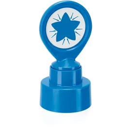 Colop Motivationsstempel Lehrerstempel Stern blau Ø 22 mm