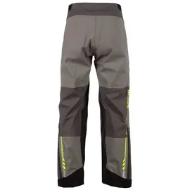 Klim Enduro S4 Textilhose, wasserdicht - Grau/Dunkelgrau/Neon-Grün / 34