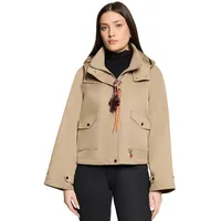 Cartoon Damen mit aufgesetzten Taschen 40, camel | 40