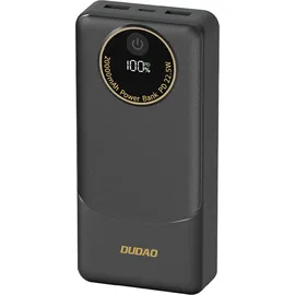 DUDAO K12Pro Powerbank 20000mAh 22,5 W PD, USB-A & USB-C, Schwarz