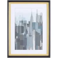 Beliani Wandbild mit Rahmen BAMAKO 30 x 40 cm