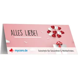 mycare.de Gutschein-Karte ALLES LIEBE