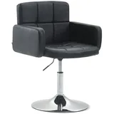 CLP Lounger Los Angeles Kunstleder schwarz