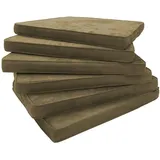 Sedex 1x Sitzpolster LARISSA Microfaser hellbraun