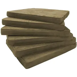 Sedex 1x Sitzpolster LARISSA Microfaser hellbraun