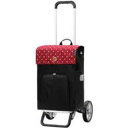 Andersen Einkaufstrolley Alu Star Shopper Malit rot