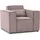 Fun Möbel Sessel Waldo Stoff Poso 1-St. 75 x 85 x 85 cm Grau