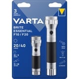 Varta Taschenlampe Brite Essential Twinpack 15608 & F20,