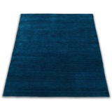 morgenland Wollteppich »LORIBAFT TEPPSTAR«, rechteckig, blau