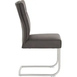 Niehoff Freischwinger Komfort 2 Stk. (anthrazit,