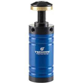 Tschorn Schraubstock Stahl 80 mm grau