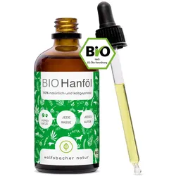 Wolfsbacher Natur Bio Hanföl 100 ml