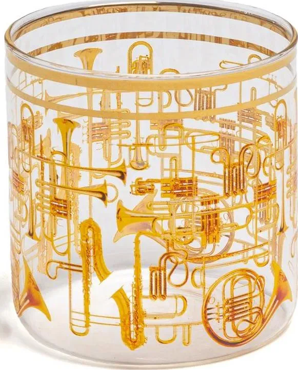 Toiletpaper Trumpets Wasserglas 8 cm