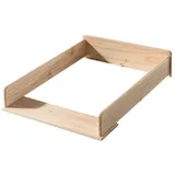 58 aufm Kessel WICKELAUFSATZ Karilynn 72x53x14 Massivholz Natur