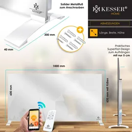 Kesser Spiegelheizung 600 W Weiß