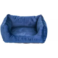 FERA Glamour Schlafsofa rechteckig blau XL 75x85x29 cm