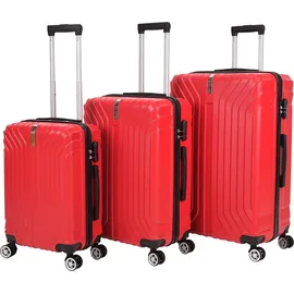 vertical studio Kittilä Koffer-Set 3-tlg. rot