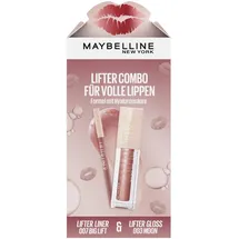 Maybelline New York Lifter Gloss 003 Moon + Lifter Liner Lippenkonturenstift 007 Big Lift Geschenkset