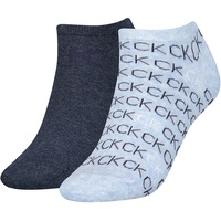 Stichd b.v. Calvin Klein Damen Sneaker Socken 2er Pack