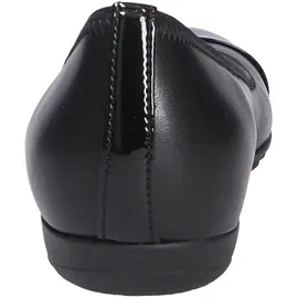 Gabor Damen Ballerina, schwarz(schwarz), Gr. 71/2 - Schwarz - 41