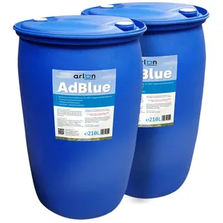 AdBlue® - Doppelpack 2x210L Kunststoff-Fass – Premium Harnstofflösung ISO 22241