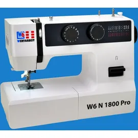 W6 Nähmaschine N 1800 Pro | Schwarz