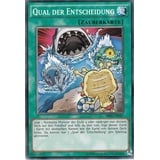 SR04-DE027 - Qual der Entscheidung - Common - DE - im Set mit Ultrapro Toploader - Yugioh