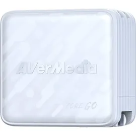 AVerMedia Ladedock. Core GO (GC313) White. 100W GaN. HDMI - Weiß