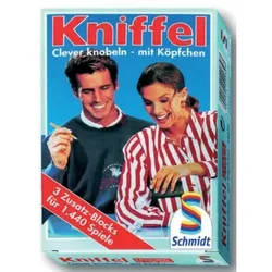 Kniffelblock Packung 3Blöcke