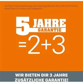 Worx WG543E inkl. 1 x 4,0 Ah + Ladegerät