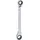 KS Tools GEARplus Doppel-Ratschenringschlüssel umschaltbar 8x10mm