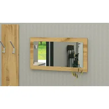 borchardt Möbel Spiegel Vaasa, mit Rahmen braun 75 cm x 40 cm x 2 cm