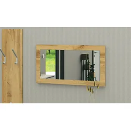 borchardt Möbel Spiegel Vaasa, mit Rahmen braun 75 cm x 40 cm x 2 cm