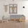 vidaXL Garten-Lounge-Set 5-tlg. grau Kiefer