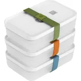 Zwilling Fresh & Save Lunchbox Set, L flach 6-teilig aus Kunststoff,