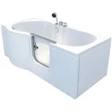 AcquaVapore AquaVapore Seniorenwanne mit Tür S12-R Badewanne 85x170cm