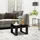 vidaXL Beistelltisch Schwarz Holz 50 x 50 x 35 cm