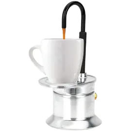 Asixxsix Moka Topf 50 ml 1 Tasse Aluminium