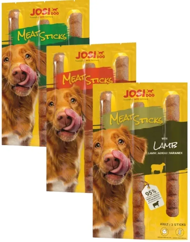 JOSERA JosiDog Fleischstäbchen MIX - 3x33g