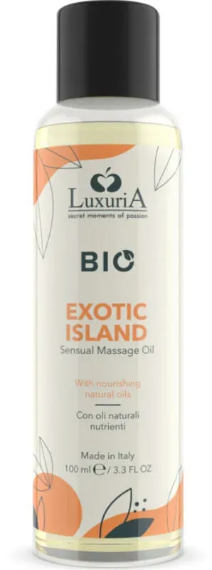 INTIMATELINE LUXURIA - BIO EXOTISCHES INSEL-MASSAGEÖL 100 ML