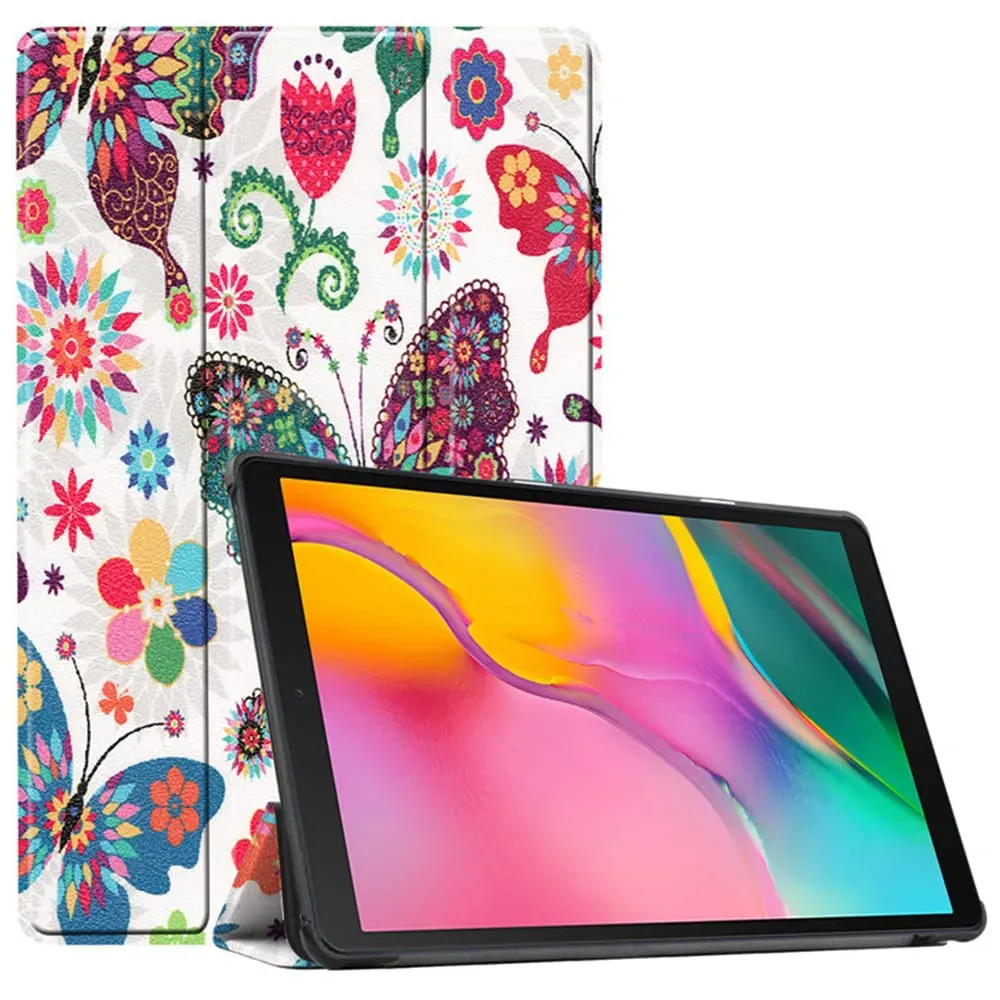 INSOLKIDON Kompatibel mit Lenovo Tab P10 (TB-X705F, TB-X705L) Tablet Hülle mit Standfunktion Slim PU Leder Schutzhülle [Auto Schlaf/Aufwachen] Schutzhülle mit Ständer Funktion (Style 4)