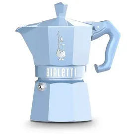 Bialetti Moka Exclusive 3 Tassen, hellblau (9061) BIALETTI