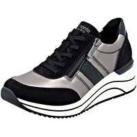 REMONTE Sneaker in Schwarz/Silber | Gr.: 38 EU