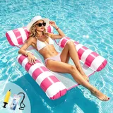 Wassermatratze, Luftmatratze Pool Wassersitz Pool Wasserhängematte Mit Netz Bade